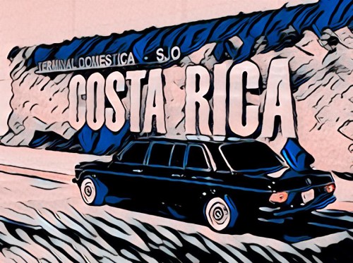 CLASSIC MERCEDES LIMOUSINE FOR CLIENTS COSTA RICA